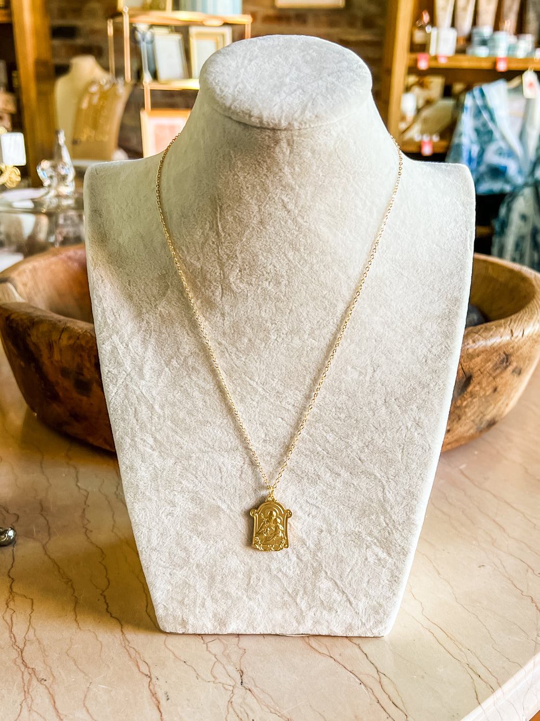 The Murphy Kate - Saint Joseph & Child Necklace