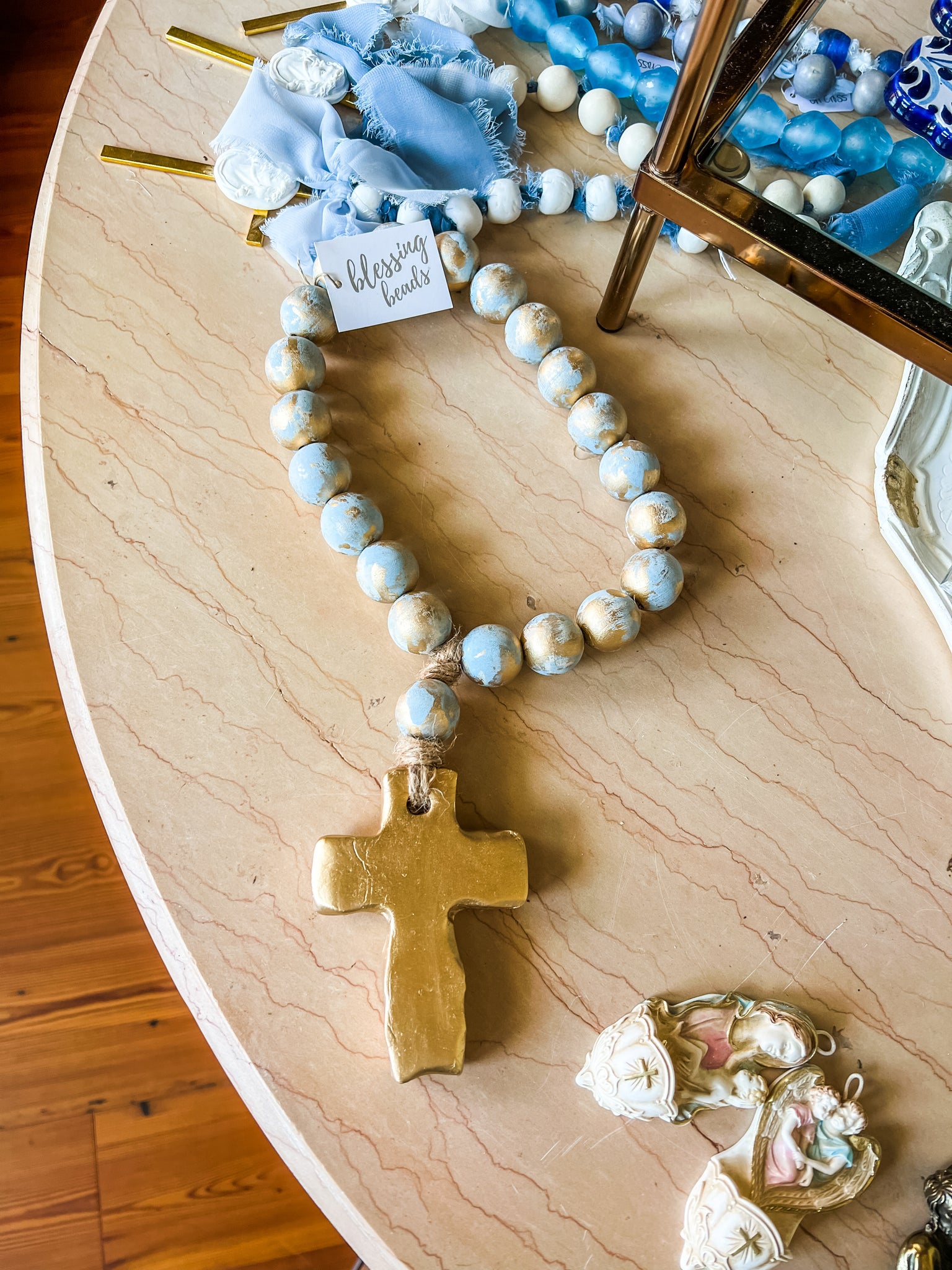 Blessing Beads With Cross 