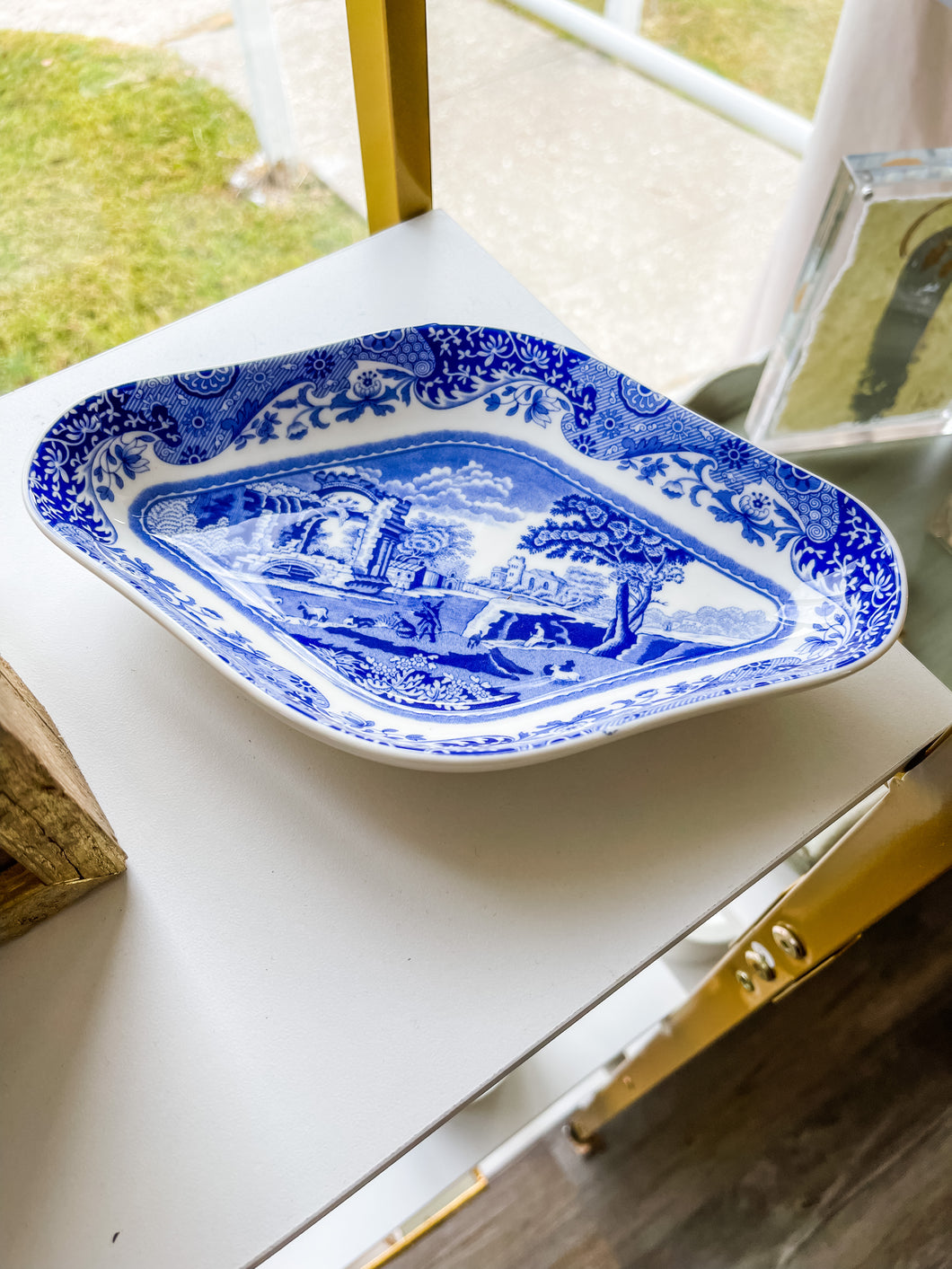 Blue and White Italian Dishes