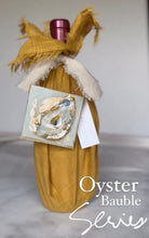 Load image into Gallery viewer, Oyster Baubles - wine tags/ornaments
