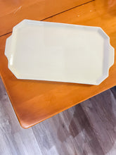 Load image into Gallery viewer, Large crackled ceramic platter/tray
