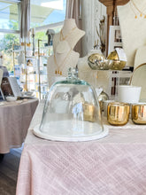 Load image into Gallery viewer, Glass Dome With Marble Base
