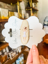 Load image into Gallery viewer, Kids hand embroidered hair clips
