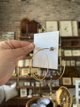 Load image into Gallery viewer, The Anna Louise - large skinny hoops
